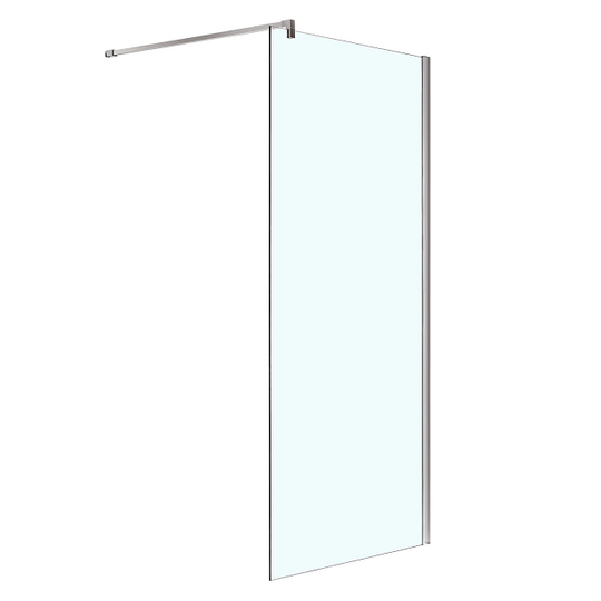 Душевая перегородка Azario Chicago Walk-in 140x195 см профиль серебро AZ-NAR6310