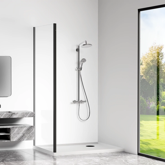 Боковая панель Bas Cube SP-70-C-B 70x190 черный профиль