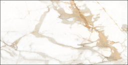 Керамогранит Ceradim Calacatta Superior белый 60x120 см полированный