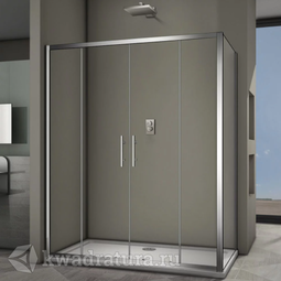 Душевой уголок Veconi RV-062 180x80х190 прозрачное стекло