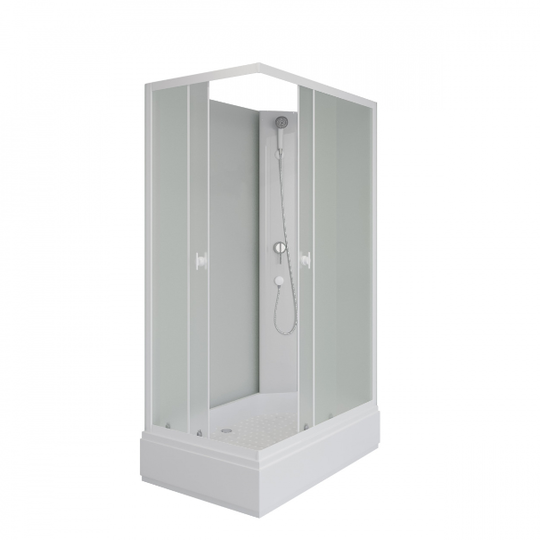 Душевая кабина Niagara Promo P110/80/26Q/MT/BK 110x80x200 матовое стекло без крыши