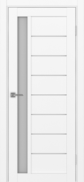 Межкомнатная дверь OPorte Турин 554 Белый снежный