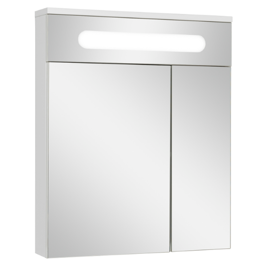 Зеркало-шкаф Aqua de Marco Olivia 65 белый с подсветкой